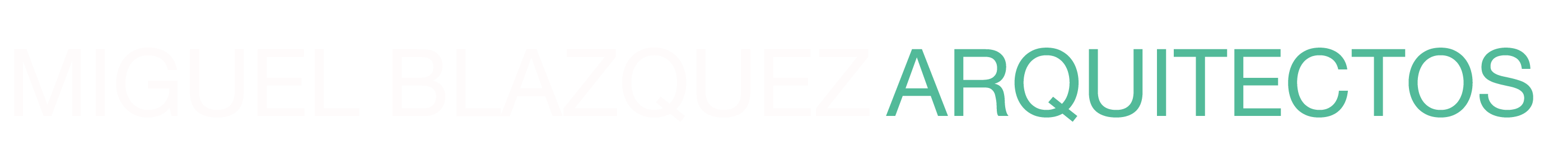 MIGUEL BLAZQUEZ    ARQUITECTOS